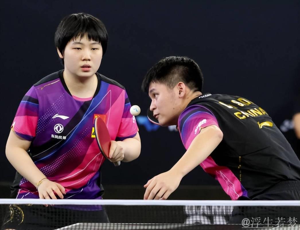 国乒护台太强!蒯曼顶住申裕斌爆冲,林诗栋致命反杀,握拳庆祝 国乒护台太强!蒯曼顶住申裕斌爆冲,林诗栋致命反杀,握拳庆祝